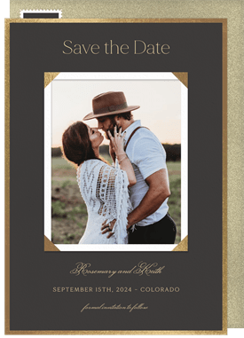 'Foxwood' Wedding Save the Date