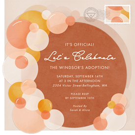 'Trendy Balloon Arch' Party Invitation