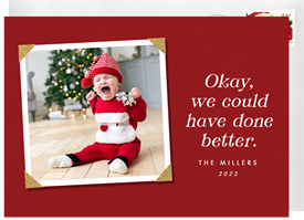 'Done Better' Holiday Greetings Card