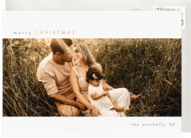 'Minimalist Christmas' Holiday Greetings Card