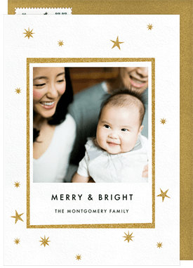 'Sprinkle Stars' Holiday Greetings Card