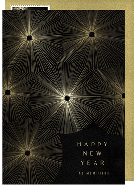 'Fantastic Fireworks' New Year's Greeting Card