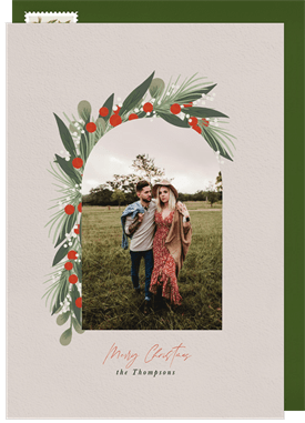 'Berry Arch' Holiday Greetings Card