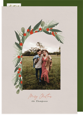 'Berry Arch' Christmas Greetings Card