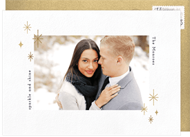 'Sparkle Shine' Holiday Greetings Card