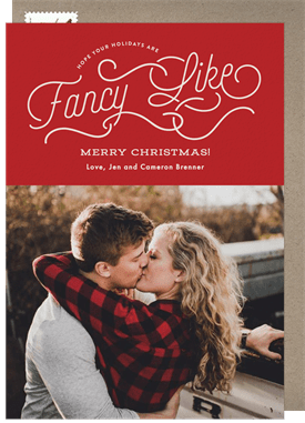 'Fancy Like' Christmas Greetings Card