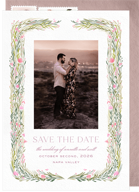 'Meadow Frame' Wedding Save the Date