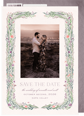 'Meadow Frame' Wedding Save the Date