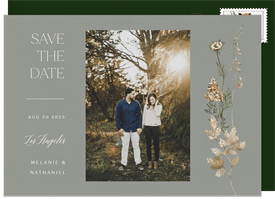 'Wildflower Meadow' Wedding Save the Date