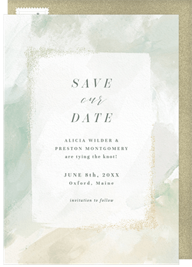 'Ethereal Dream' Wedding Save the Date