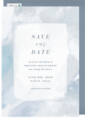 'Ethereal Dream' Wedding Save the Date
