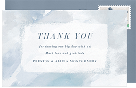 'Ethereal Dream' Wedding Thank You Note