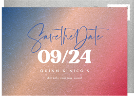 'Radiant Rainbow' Pride Save the Date