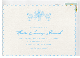 'French Provincial' Easter Invitation