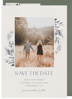 'Boho Frame' Wedding Save the Date