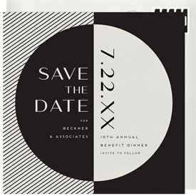 'Geometry in Motion' Business Save the Date