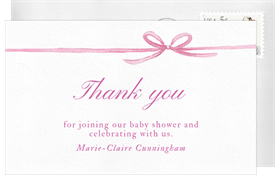 'Bébé Patisserie' Baby Shower Thank You Note