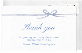 'Bébé Patisserie' Baby Shower Thank You Note