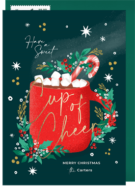 'Dolci Cheer' Christmas Greetings Card