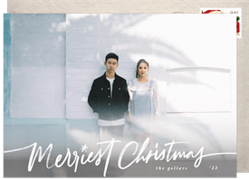 'Handwritten Christmas' Christmas Greetings Card