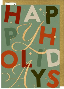 'Fun Holidays' Business Holiday Party Invitation