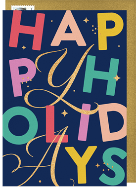 'Fun Holidays' Business Holiday Party Invitation