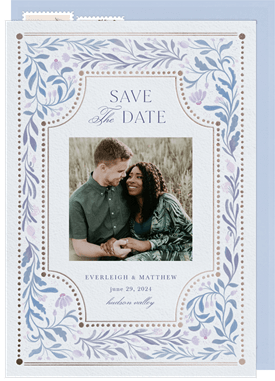'Floral Fairytale' Wedding Save the Date