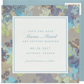 'Spring Glow' Wedding Save the Date