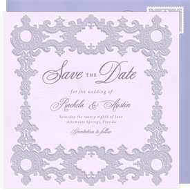 'Sophisticated Frame' Wedding Save the Date
