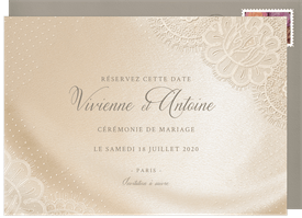 'Amelie' Wedding Save the Date