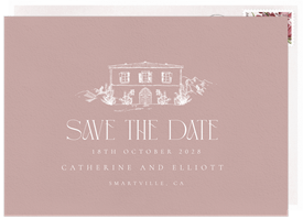 'Old Manor' Wedding Save the Date