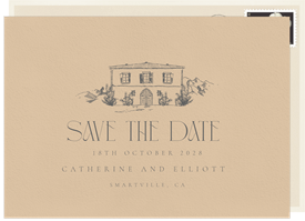 'Old Manor' Wedding Save the Date