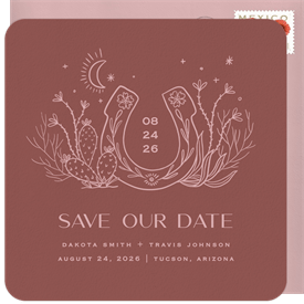 'Tucson' Wedding Save the Date