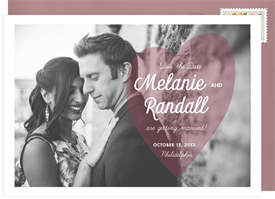 'Hello Cupid' Wedding Save the Date
