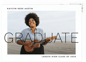 'Limitless' Graduation Announcement