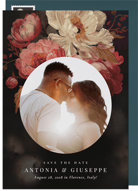 'Baroque Inspired' Wedding Save the Date