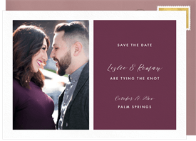 'Other Half' Wedding Save the Date
