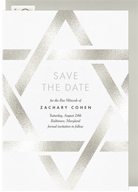 'Strong Star Power' Bar Mitzvah Save the Date