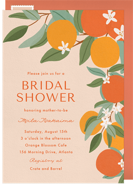 'Positano' Bridal Shower Invitation