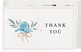 'Nested Love' Baby Shower Thank You Note