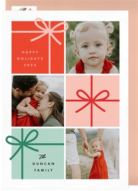 'Three Gifts' Holiday Greetings Card