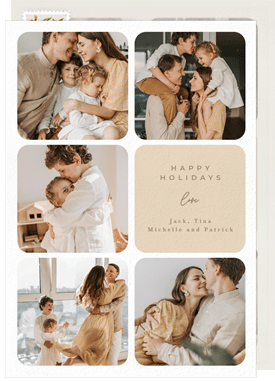 'Vintage Snapshots' Holiday Greetings Card