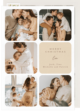 'Vintage Snapshots' Christmas Greetings Card