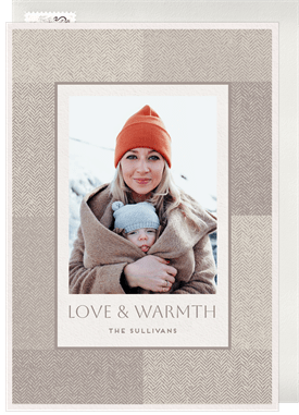 'Warmth' Holiday Greetings Card