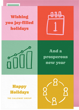 'Business Whimsy' Business Holiday Greetings Card