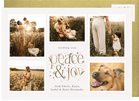 'Heartfelt Snapshots' Holiday Greetings Card