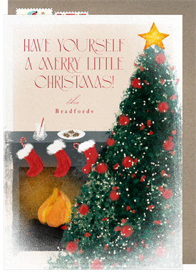 'Frosted Window' Christmas Greetings Card