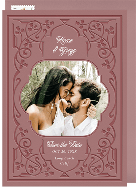 'Romantic Storybook' Wedding Save the Date