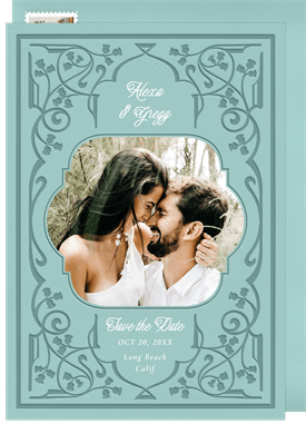 'Romantic Storybook' Wedding Save the Date