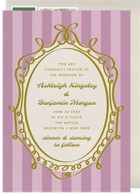 'Amore' Wedding Invitation